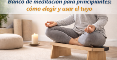Banco de meditación para principiantes