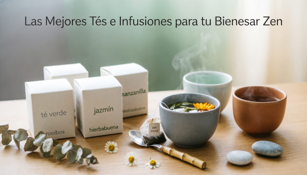 Las Mejores Tés e Infusiones para tu Bienestar Zen