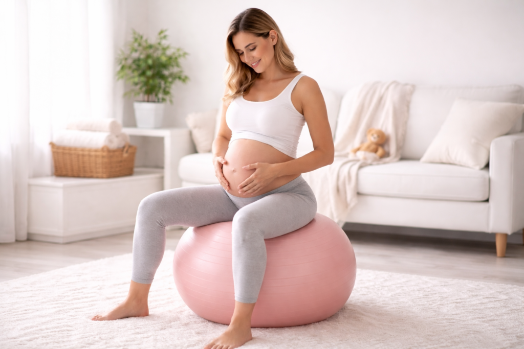 Pelota de Pilates para Embarazo y Parto