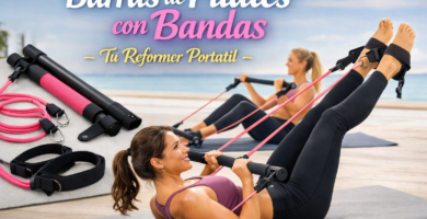 Barras de Pilates con Bandas – Tu Reformer Portátil