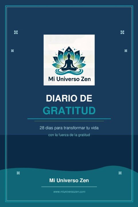 Diario de Gratitud Mi Universo Zen